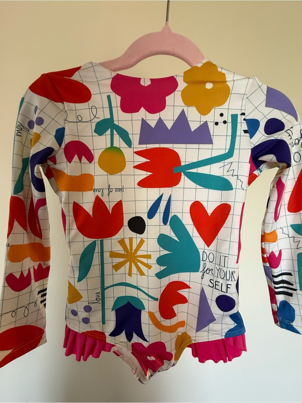 Pepita & Me Boutique Colorful Graphic Floral One-Piece Swimsuit